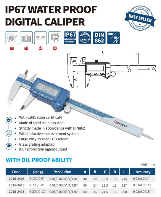 Dijital Kumpas Yağa Suya Dirençli_2
