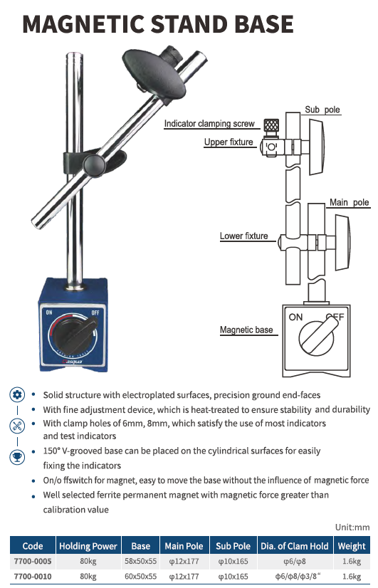 Mekanik Standart Manyetik Ayak_1