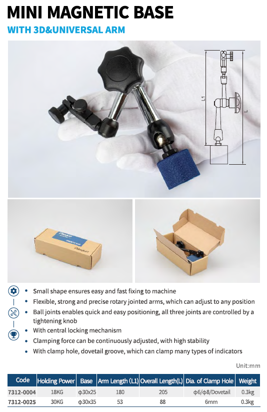 Universal Manyetik Stand